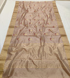 Alakananda , elegant Chanderi Handloon Saree for women -NAG001CS