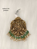 Purushakrithi , elegant Gold Finish Pendant for women -SHAKI001PWC