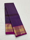 Kamakshi , Pure Kanchipuram Silk Hand Woven 1G Pure Zari Saree for women -SACHI001PP