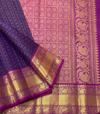 Kamakshi , Pure Kanchipuram Silk Hand Woven 1G Pure Zari Saree for women -SACHI001PP