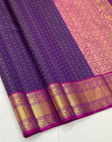 Kamakshi , Pure Kanchipuram Silk Hand Woven 1G Pure Zari Saree for women -SACHI001PP