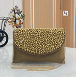 Elegant Beaded Clutch Bag for Women -LYF001CB