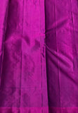 Sharmila , elegant&nbsp; Peacock Blue and Purple Color Combination Kanjeevaram Silk Saree for Women -SACHI001PBP