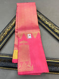 Anuraadha , elegant Pink Kanjivaram Silk Saree with Gold Zari -SACHI001PS