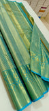 Parijaatha , 3 D Tricolor Kanjivaram Silk Saree for Women -SACHI001TC