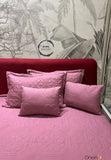 Onion Pink Shade Herclux Premium Designer Quilted Bedcover Set -PREET001OP