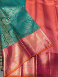 Omkareswary , elegant Kanjeevaram Silk Saree for Women -SACHI001KSA