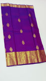 Durgamoha , Majenta shade Kanjivaram Silk Saree with Golden Zari and Motifs-SACHI001MS