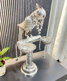 One piece Beautiful Exclusive German Silver Giant Parrot ( 2 feet ) -AKSH001GP