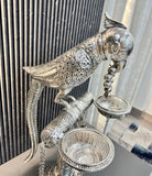 One piece Beautiful Exclusive German Silver Giant Parrot ( 2 feet ) -AKSH001GP