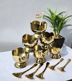 Festive Special's in&nbsp;Gulab Jamun bowl / Halwa Bowl / Sweet bowl / Ice cream bowl -AKSH001ICS