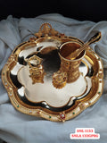 Ambika , elegant Gold Plated Thali Set for Puja / Festivals-SONA001PT