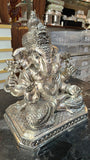 Big Size Silver Ganesha Idol for Ganesha 2025-ANUB001GU