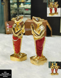 Set of 2 , Praying Mooshak for Ganesha Utsav 2025-ANUB001SM