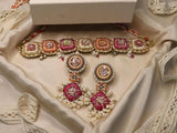 Abinaya , elegant Flower Jewellery combo for Haldi / Mehandi -AIKA001HJ