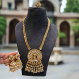 Parthasarathy , Design Gold Finish Elegant Long Haram Set /Necklace set for Women -JAYDU001PS