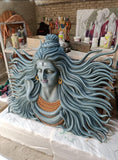 Jada Dhari Lord Shiva Mural Fiber Wall Decor for Decoration -ANUB001SD
