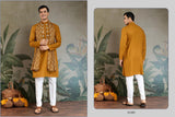 New Exclusive Festival Men's Wear Kurta with Dupatta and Pant Collection -ANUB001KPD