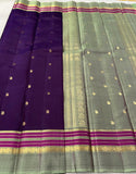 Subadra , Traditional South Colors Combination Kanjeevaram Silk Saree for Women -SACHI001TS
