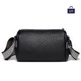 Black Sling Bag with Elephant Design -GUP001BL