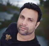 Gajendra , Victorian Finish Elephant Design Royal Designer Brooch for Men - JAYDU001BM