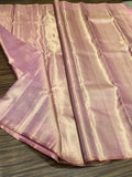 Madhavi , Pink Kanjeevaram Handloom Silk Saree with Pallu for Women -SACHI001PSS