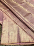 Madhavi , Pink Kanjeevaram Handloom Silk Saree with Pallu for Women -SACHI001PSS