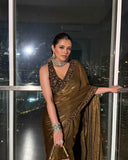 Glam Girl , Bollywood celebrity Space Silk sequins saree collection for women -TANVI001SS