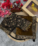 Glam Girl , Bollywood celebrity Space Silk sequins saree collection for women -TANVI001SS