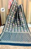Sarangini , Banarasi  soft silk Vanvihar Weaving Design Saree for women -SARAN001VV