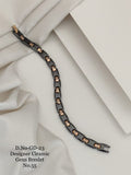 Aryavanshi , Designer Black Ceramic Bracelet for Men -MAHE001BM