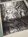Anamika , Pure chanderi handloom Silver Tissue saree for women -NAGMA001ST