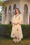Premium Mal Cotton Salwar suit set with beautiful embroidery work -SOC001SSW