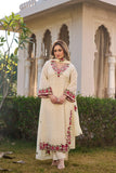 Premium Mal Cotton Salwar suit set with beautiful embroidery work -SOC001SSW