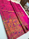 Anuradha , All Over Weaving Paithani Pure Silk Saree for women -SACHI001PPS