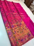 Anuradha , All Over Weaving Paithani Pure Silk Saree for women -SACHI001PPS