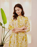 Enjoy your Flora Pintex A Line Cotton Kurta Set -FOF001KCS