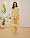 Enjoy your Flora Pintex A Line Cotton Kurta Set -FOF001KCS