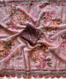 Pink Desire , Designer Party wear Saree for women -SSS001PS