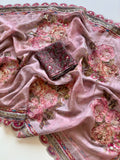 Pink Desire , Designer Party wear Saree for women -SSS001PS