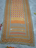 Bollywood Diva Madhuri Dixit Inspired Bollywood Replica Real Mirror Work Saree -SLC001YS