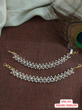 Shivani , Gold Finish Diamond Kanchain /Diamond Mattel  /Hair Accessory for women -SONA001DMB