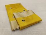 Mounika , Yellow Shade  Pure Chanderi Silk Saree for Women -SHABI001YSA