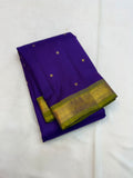 Malarveni , Old Traditional Kanchipuram round 90 Kolik gatti petu border on double side saree-SACHI001PS