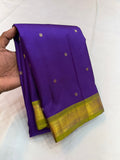 Malarveni , Old Traditional Kanchipuram round 90 Kolik gatti petu border on double side saree-SACHI001PS