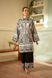 Black and White combination Cord set for women -AFREE001CS
