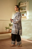 Black and White combination Cord set for women -AFREE001CS