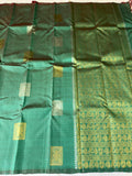 Avantika , Agave Green Traditional combination Kanjeevaram Silk saree -SACHI001AG