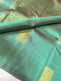 Avantika , Agave Green Traditional combination Kanjeevaram Silk saree -SACHI001AG