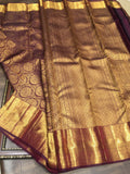 Kalyani , Elegant Handloom Kanjeevaram Silk Saree for women -SACHI001MS